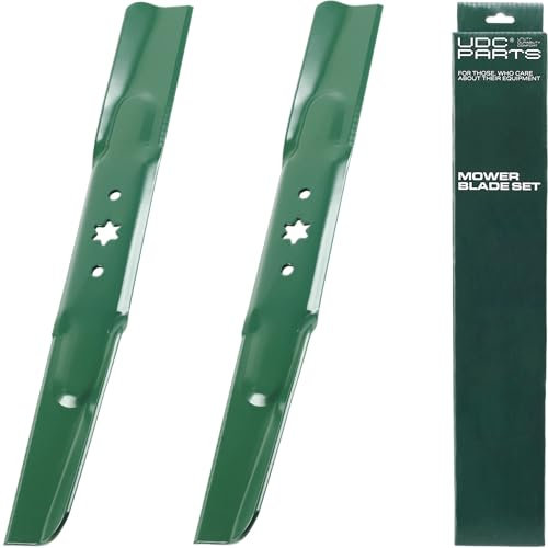 UDC Parts High Lift Mulchmesser 942-04308A 42 Zoll für Cub Cadet, Troy Bilt, MTD, Craftsman ersetzt OEM-Nr. 742-04308 742-04308A 742-04312 742-04312A 742-0656 942-04308 942-000 4312A / 2er-Pack