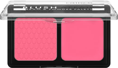 Catrice Blush Affair Cream & Powder Palette, Rougepalette, Nr. 020, Pink, 1 Pink-Töne, sofortiges Ergebnis, vegan, ohne Konservierungsstoffe, ohne Parabene, ohne Mikroplastikpartikel, 1er Pack (6g)