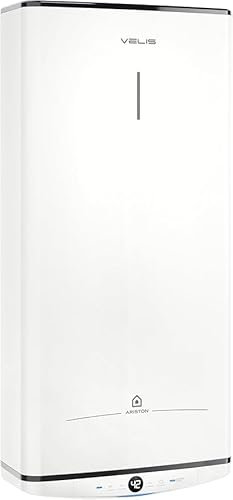Termobrico VELIS PRO 80 - Calentador de agua eléctrico de pared, ultracompacto, multiposición, 80 l
