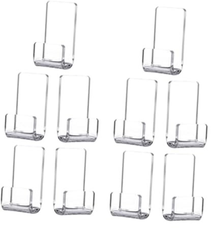 DECHOUS Schallplattenständer Acryl Transparent Wandmontage Vinyl Regal 15 Stück Robust Praktisches Cd Aufbewahrungsregal