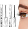 2 Stück Laidanyou Mascara | Iron Eye Mascara | Wasserfester und Wischfester Ironeye Mascaras Stab aus Metall | Schlanker Volumen Wimperntusche für Längere und Dichtere | Small Steel Tube Mascaras