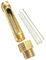 zorfar Indicador de nivel de aceite de latón, mirilla for tornos, longitud 80/100/150/200 mm, M10, M12, M16, 1/4, 3/8, 1/2 BSP(Length 80mm,1/4)