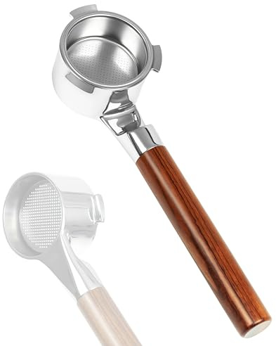 BLUCO Siebträger 51mm ohne Boden, Kompatibel mit DeLonghi Dedica EC680/685.