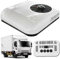 Climatisation 12V/24V pour Caravane, Camping-Car, Toit DC, Climatiseur de Toit électrique pour Voiture, Climatiseur électrique pour Camping-Car, Léger et Portable,12V-White