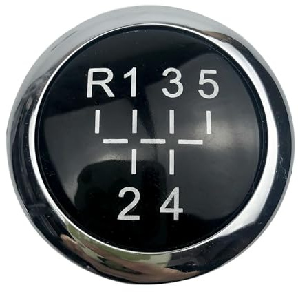 KYUBNUI 5/6-Gang-Schaltknauf, Schalthebelkopfkappe, Abdeckung für Opel für Opel Astra III H Corsa D 2004–2010, Auto-Styling-Zubehör