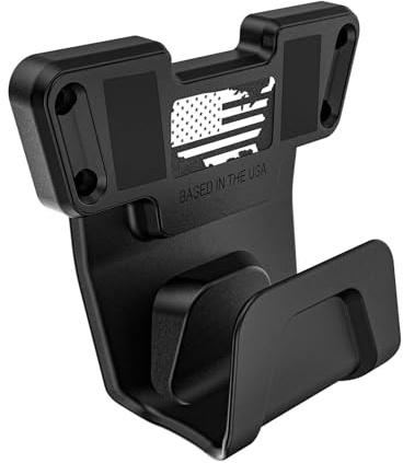 CZMYCBG Magnetische Waffenhalterung mit Sicherheitsabzugsbügelschutz, 15lbs Waffenmagnethalterung Holster Waffenhalter Rack für Pistole, Handfeuerwaffe, Schrotflinte, Revolver