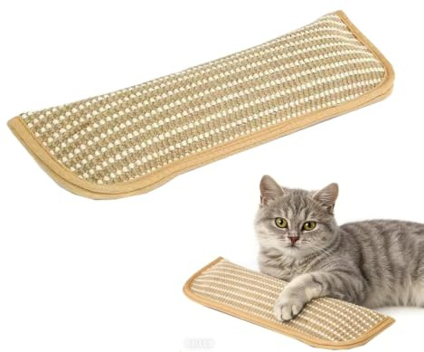 ZKFSIE Cat Kicker Toy, Jute Catnip Pillow with Chew Rope, Claw Cuddle Cat Toy for Indoor Cats.