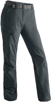 maier sports Lulaka, Women's hiking trousers, Water-repellent outdoor trousers for trekking and hiking, PFC-free, mSTRETCH pro 4 & dryprotec, Roll-up function
