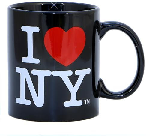« I Love NY Black 11 oz. Mug! by Forgot My Souvenirs »