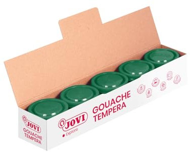 Tempera jovi 35 ml verde oscuro