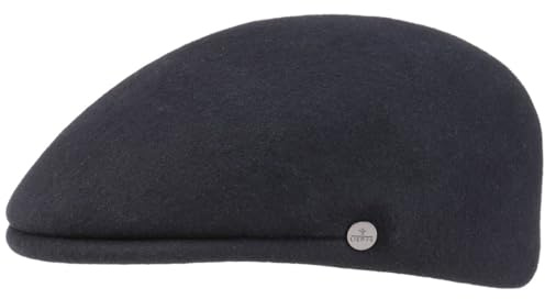 LIERYS Outdoor Flatcap aus Wollfilz Herren Mütze Made in Italy Wasserabweisend Packable Sportmütze Herbst Winter Schiebermütze