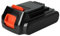 vhbw Batteria compatibile con Black & Decker GKC1820L, GKC1825L20, GKC1825LB, GLC1815L attrezzi da lavoro (2000mAh, 18V, Li-Ion)