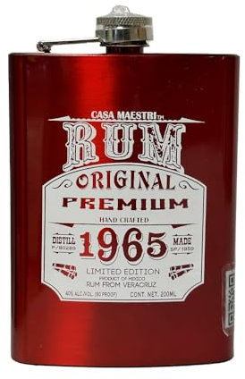 Rhum Original Premium - Flasque 1965 Rum 20cl - 2025 cadeau 60 ans