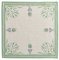 Maison d' Hermine Stoffservietten, 100% Baumwolle, 45cm x 45cm dekorative, waschbare Osterservietten, 4er-Set, für Essen, Feiertage, Buffetpartys und Hochzeiten, Jardin Du Roy – Frühling/Sommer