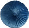 YILANLAN Einfaches Kürbiskissen, rundes Plüsch-Bodenkissen, verdicktes Plüsch-Tatami-Kissen, Bürostuhlkissen, einfache Raumdekoration (35cm*8cm, Blue)