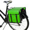 BikyBag Classic CW – wasserdichte Fahrrad-Doppeltasche, Fahrradtasche, Fahrrad, Pendler, Einkaufstasche, (Limettengrün)