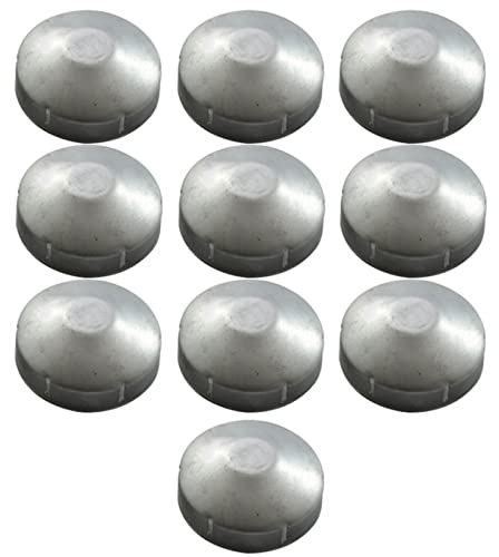 MFFIRE 10 Stüc Pfostenkappe Mit Aluminiumkette Runde Metallpfosten Für Pfosten Pfostenkappe Für Runde,140mm