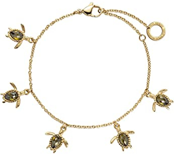 PAUL HEWITT Damen-Armband Edelstahl, recycelt 5 Zirkonia One Size Gold 32023176