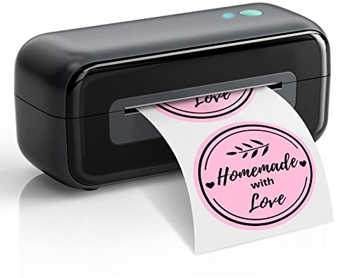 Itari Versand Etikettendrucker, Thermodrucker für Verschiffenpakete - Versandetiketten Drucker Label Drucker Barcode Etiketten Drucker für Amazon Ebay Shopify Zalando Otto DHL