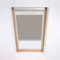 Classic Roof Blinds Optilight Store occultant pour fenêtres de toit Optilight Code 114/118 Gris clair