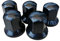 20pcs 32mm copridado ruota tappi lunghi plastica nero misura camion rimorchio autobus camion veicolo auto LKW