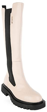 Gattinoni - Donna - Stivali Biker - Beige - 39 EU