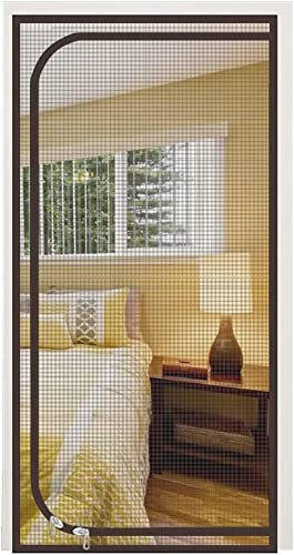 tylxayoxa Porta con Zanzariera for Gatti Porta con Zanzariera Rinforzata A Prova Animali Domestici Resistente Ai Gatti Porta con Zanzariera Resistente Ai Gatti (Color : A, Size : 95x220cm)