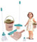 Samuliy Ensemble De Nettoyage pour Kids | Kit De Nettoyage pour Kids pour Tout Petits | Chariot Menage Kid | Aspirateur Kid Jouet | Petites Fournitures d'entretien Ménager pour Kids