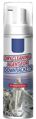 Foam Dry Cleaning Agent,Dry Spot Remover For Clothes,Dry Foam Cleaner,Leave-In Laundry Foam Cleaners,Fabric Dry Cleaning Agent,Fabric Stain Removing Spray,Dry Foam Cleaner For Clothes 200ML