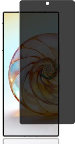 Jewloofa Protector de Pantalla Para ZTE Nubia Z60 Ultra, 1 Pieza Privacidad Cristal Templado, 9H Dureza/Anti-Arañazos, Anti-Espía Protector Pantalla para Z60 Ultra