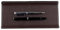 DELMON VARONE - Federschale aus Premium Leder Soft Grain braun - Echtleder Stiftablage für Kugelschreiber & Füller - Elegante Stifteschale mit schwerer Metalleinlage für Schreibtisch & Büro