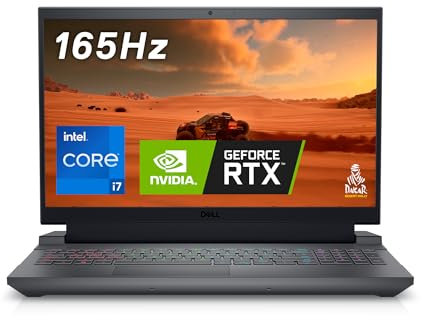 Dell G15 5530 Ordenador portátil Gaming 15.6 FHD, 165Hz, Intel Core i7-13650HX, NVIDIA RTX 4060 8GB, 16GB RAM, 1TB SSD, Windows 11 Home, Teclado retroiluminado Interno, español (QWERTY)