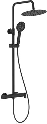 CLMN.MN.VEGA-PLUS ROUND NEGRO MATE