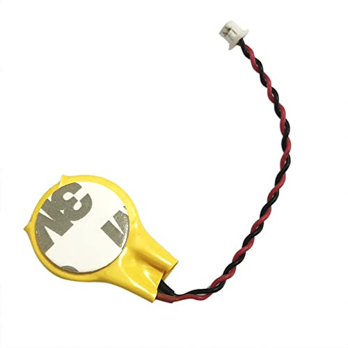 JINTAI Coin Bios Battery CMOS CR2032 Battery with 2 Pin Plug 3V for Lenovo ThinkPad T440p 20AN 20AW T440s 20AQ 20AR L W550s 20E1 20E2 W541 20EF 20EG P50 20EN 20EQ P70 20ER 20ES T460s CMOS Battery BIOS