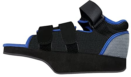 GHORTHOUD Postoperative Schuh für gebrochenen Zeh Leichtgewichtiger Schuh Medizinische Orthopädische Fußbandage Entlastender Heilungsschuh für Fußchirurgie (Mittel) Medium