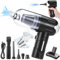 Byjogger Handheld Vacuum Cleaner, 12000Pa Powerful Vacuum Cleaners Cordless for Cars USB Rechargable Lightweight Mini Handheld Vacuums Portable Car Vacuum Cleaner for Pet Hair, Sofa, Home, Office