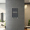 Blümme 650 x 400mm Heated Towel Rail Radiator Central Heating Modern Flat Panel Bathroom Warmer Wall Mounted Ladder Rad Anthracite
