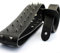 Gitarrengurt aus Leder mit Metall-Spike-Nieten, längenverstellbar, für alle Gitarrenspieler (A)