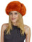 Lina & Lily Damen Winter Trappermütze Kunstpelz mit Ohrenklappen (Orange)