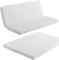 EROSS CONFORT ErossConfort Clic Clac Matratze für Schlafsofa, 130 x 190 cm, Doppelbett, Geschenk, Plaid für Sofa, antibakterielle und schimmelabweisende Behandlung, Bezug mit Reißverschluss, waschbar