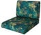 Bjird Sitzkissen 70x70 cm für Rattanmöbel – Sessel & Stühle – 2-teilig (Sitz + Rückenlehne) – Indoor & Outdoor – Wasserabweisend – Anti-Rutsch – Oeko-TEX - Grünes Gras