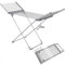 QYLTTDM Séchoir à Linge Chauffant Pliable, 230 W, sèche-Linge d'intérieur économe en énergie, Porte-Serviettes Chauffant, étendoir à Linge pour Chaussettes, Pantalons, Chemises, sous-vêtements