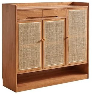WOTZOV Schuhregal Schuhschrank Home Entry Schuhschrank Wohnzimmer Eingangsbereich Lagerschrank Trennwand Lagerschrank Stapelbares Schuhregal