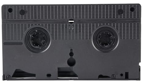 Wiederverwendbarer VHS Kopfreiniger: Professionelle Reinigungskassette für VCR & VHS-Player - Schonende Pflege für optimale Bild- und Tonqualität