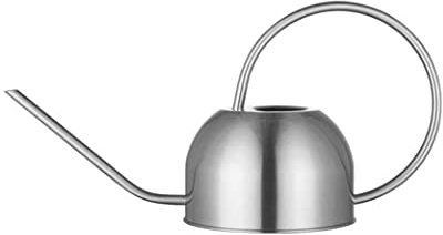 IWENZHKPA Regadera Plantas Regadera De Acero Inoxidable, Regadera De Jardinería En Maceta para Regar Plantas, Regadera De Flores Regadera Bonsai(Blue,Silver,1.2L)