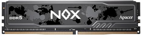 Apacer NOX RAM Memory 16GB- DDR5-5600MHz- 1.25V- CL40- DIMM