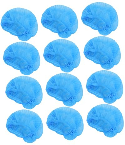 Gatuida 100 pezzi Cuffie per Capelli Monouso in Rete Elastico per Salone e Uso Domestico Retina Capelli Usa e Getta per Igiene e Sicurezza Alimentare