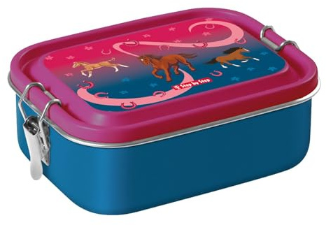 Step by Step Lunchbox Stainless Steel Wild Horse blau