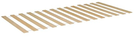 Inter Link Rolllattenrost Lattenrost Pappelloz gefedert 90x200cm Isya | Stabiler Rollrost aus Pappelholz Lattenrost, 90 x 200 cm, mit 14 federnden Holzlatten für entspanntes Schlafen