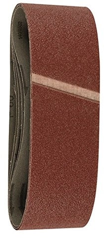 Hikoki 753242 -Carta abrasiva per levigatrice a fascia, 76 x 533 mm, grana 80, 5 pz)
